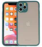 Kleurcombinatie Hard Case voor iPhone 11 Pro Donker Groen