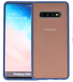 Kleurcombinatie Hard Case voor Samsung Galaxy S10 Plus Blauw