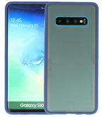 Kleurcombinatie Hard Case voor Samsung Galaxy S10 Blauw