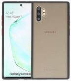 Kleurcombinatie Hard Case voor Samsung Galaxy Note 10 Plus Zwart