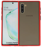 Kleurcombinatie Hard Case voor Samsung Galaxy Note 10 Rood