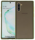 Kleurcombinatie Hard Case voor Samsung Galaxy Note 10 Groen