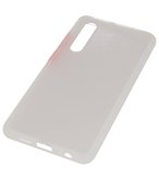 Kleurcombinatie Hard Case voor Huawei P30 Transparant Kleurcombinatie Hard Case voor Huawei P30 Transparant