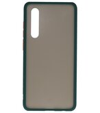 Kleurcombinatie Hard Case voor Huawei P30 Donker Groen