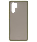 Kleurcombinatie Hard Case voor Huawei P30 Pro Groen