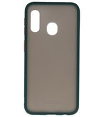 Kleurcombinatie Hard Case voor Samsung Galaxy A40 Donker Groen