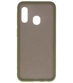 Kleurcombinatie Hard Case voor Samsung Galaxy A20e Groen