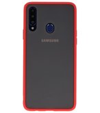 Kleurcombinatie Hard Case voor Samsung Galaxy A20s Rood