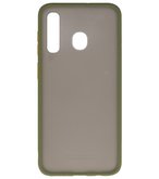 Kleurcombinatie Hard Case voor Samsung Galaxy A30 Groen