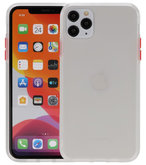 Kleurcombinatie Hard Case voor iPhone 11 Pro Max Transparant Kleurcombinatie Hard Case voor iPhone 11 Pro Max Transparant