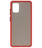 Kleurcombinatie Hard Case voor Samsung Galaxy A71 Rood