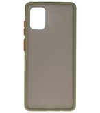 Kleurcombinatie Hard Case voor Samsung Galaxy A51 Groen