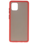 Kleurcombinatie Hard Case voor Samsung Galaxy A91 Rood