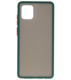 Kleurcombinatie Hard Case voor Samsung Galaxy A91 Donker Groen