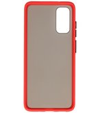 Kleurcombinatie Hard Case voor Samsung Galaxy S20 Rood