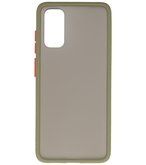 Kleurcombinatie Hard Case voor Samsung Galaxy S20 Groen