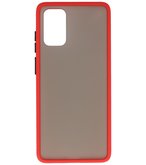 Kleurcombinatie Hard Case voor Samsung Galaxy S20 Plus Rood
