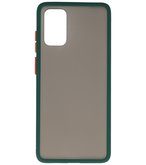 Kleurcombinatie Hard Case voor Samsung Galaxy S20 Plus Donker Groen