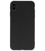 Backcover voor de iPhone XS Max Zwart