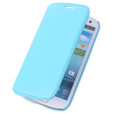 Bestcases Turquoise Map Case Book Cover Hoesje voor Samsung Galaxy Note 3