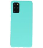 Color Telefoonhoesje voor Samsung Galaxy S20 Plus Turquoise