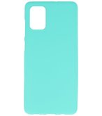 Color Telefoonhoesje voor Samsung Galaxy A71 Turquoise