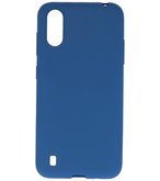 Color Telefoonhoesje voor Samsung Galaxy A01 Navy