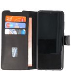 Bestcases Handmade Leer Bookstyle Hoesje voor Samsung Galaxy S20 Zwart