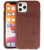 PULOKA Backcover Telefoonhoesje voor iPhone 11 Pro - Bruin
