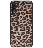 Bestcases Luipaard Leer Back Cover Telefoonhoesje Samsung Galaxy A50