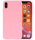 Bestcases 2.0 mm Telefoonhoesje Backcover iPhone Xs Max - Roze