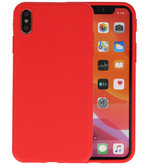 Bestcases 2.0 mm Telefoonhoesje Backcover iPhone Xs Max - Rood