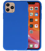 Bestcases 2.0 mm Telefoonhoesje Backcover Hoesje iPhone 11 Pro Max - Blauw
