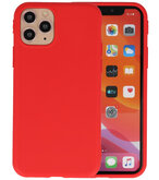 Bestcases 2.0 mm Telefoonhoesje Backcover Hoesje iPhone 11 Pro - Rood