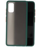 Bestcases Hard Case Telefoonhoesje Samsung Galaxy A41 - Donker Groen