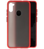 Bestcases Hard Case Telefoonhoesje Samsung Galaxy A11 - Rood