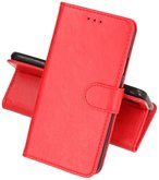Bestcases Booktype Telefoonhoesje voor Samsung Galaxy Note 20 - Rood