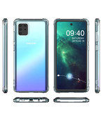 Schokbestendig TPU hoesje Samsung Galaxy Note 10 Lite Transparant