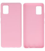 Color Backcover Telefoonhoesje voor Samsung Galaxy A51 5G - Roze