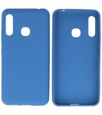 Color Backcover Telefoonhoesje voor Samsung Galaxy A70e - Navy