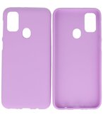 Color Backcover Telefoonhoesje voor Samsung Galaxy M31 - Paars