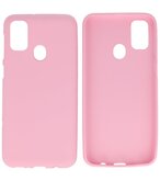 Color Backcover Telefoonhoesje voor Samsung Galaxy M31 - Roze