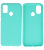 Color Backcover Telefoonhoesje voor Samsung Galaxy M31 - Turquoise