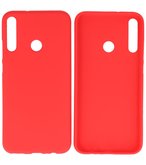 Color Backcover Telefoonhoesje voor Huawei P40 Lite E / Y7P - Rood