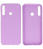 Color Backcover Telefoonhoesje voor Huawei P40 Lite E / Y7P - Paars