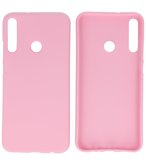 Color Backcover Telefoonhoesje voor Huawei P40 Lite E / Y7P - Roze