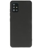 Fashion Backcover Telefoonhoesje voor Samsung Galaxy A31 - Zwart