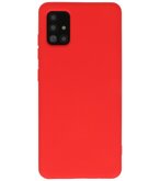 Fashion Backcover Telefoonhoesje voor Samsung Galaxy A51 - Rood