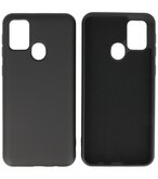 Fashion Backcover Telefoonhoesje voor Samsung Galaxy M31 - Zwart