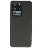 Fashion Backcover Telefoonhoesje voor Samsung Galaxy S20 ULtra - Zwart
